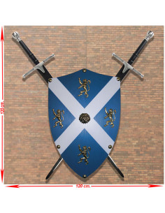 William Wallace BraveHeart Spada e Scudo Panoplia