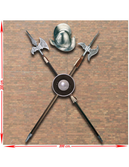 Panoplia di armi dei conquistatori...