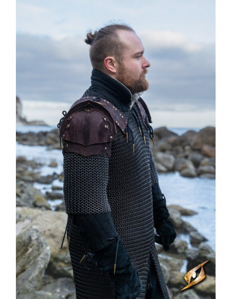 Set spalline da boscaiolo in pelle...