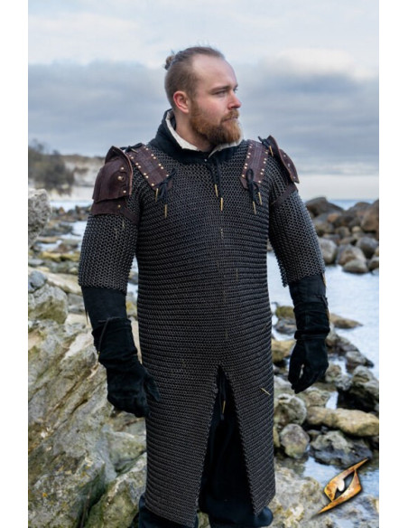 Set spalline da boscaiolo in pelle...