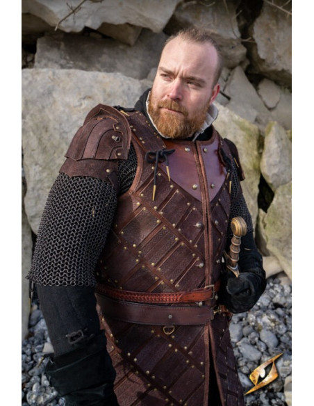 Set spalline da boscaiolo in pelle...