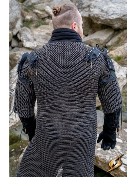 Set coprispalle da boscaiolo in pelle...