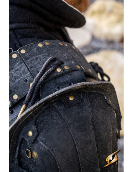 Set coprispalle da boscaiolo in pelle...