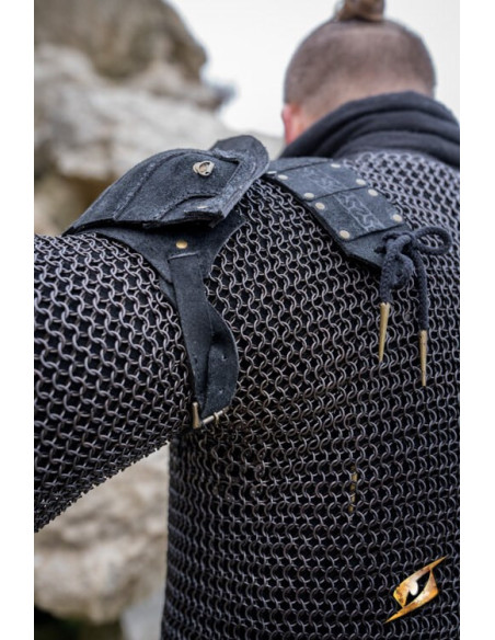 Set coprispalle da boscaiolo in pelle...