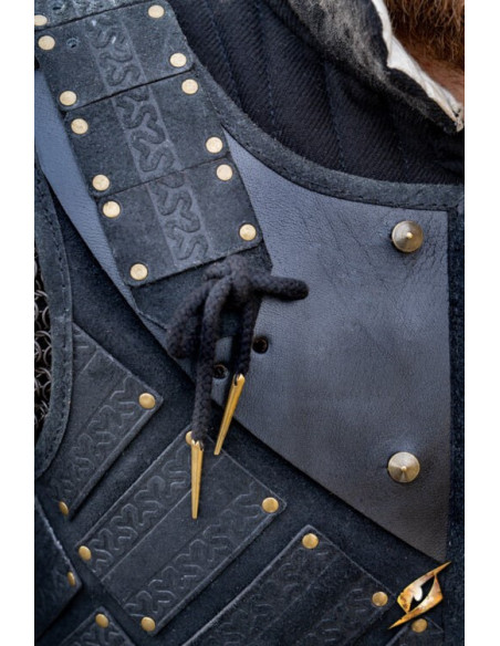 Set coprispalle da boscaiolo in pelle...