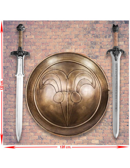 Panoplia Conan il Barbaro con spade e...