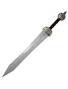 Spada Gladius tipo Toledo, finitura argento invecchiato