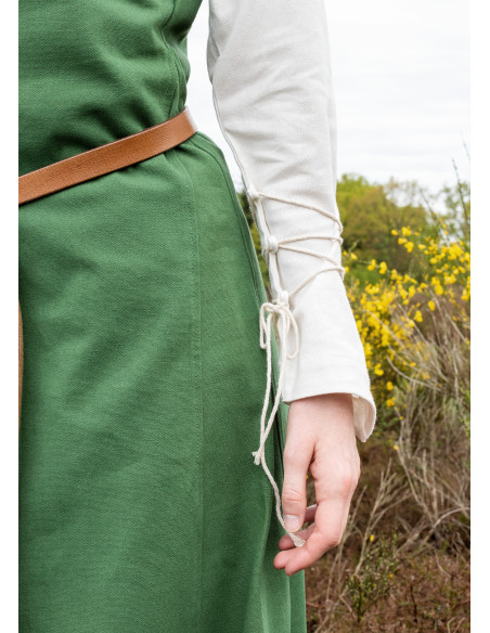 Abito medievale Ava con maniche corte