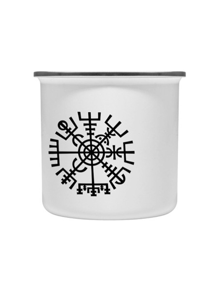 Coppa celtica Vegvisir in ottone...