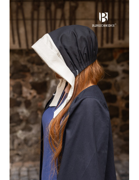 Cappellino Bonnet medievale da donna...