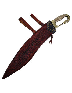 Falcata iberica decorativa fatta a mano con fodero, lama...