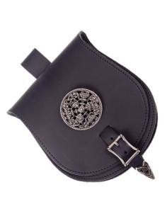 Marsupio vichingo stile Borre (21x15,5 cm.)