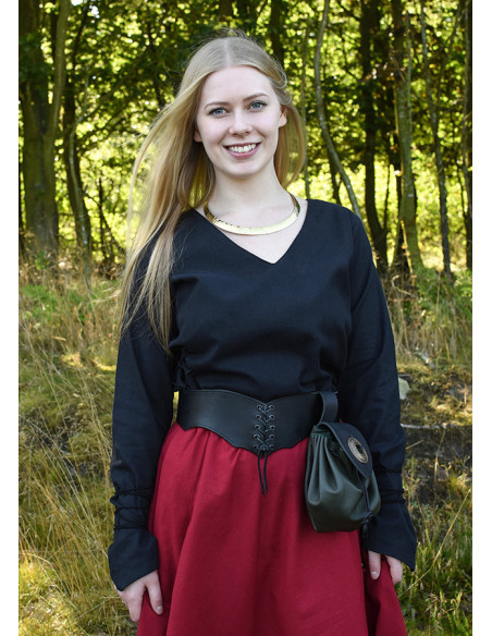 Gonna medievale lunga svasata rossa Gonna medievale lunga svasata rossa