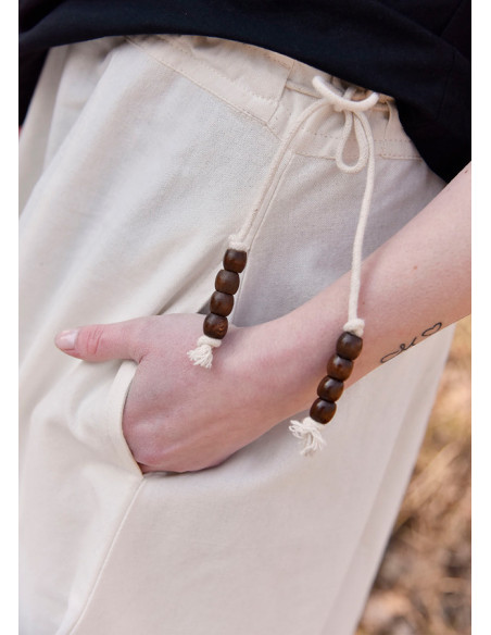 Gonna lunga medievale con ampia...