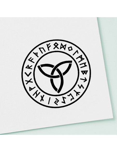 Timbro e tampone di inchiostro con...