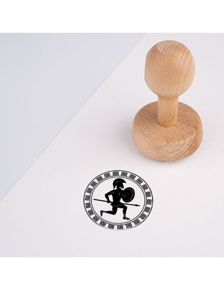 Antica Grecia Timbro a inchiostro e...