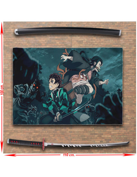 Demon Slayer Tanjiro Kamado's Banner...