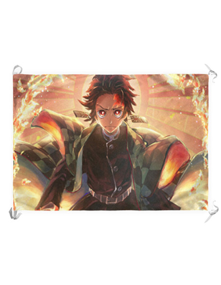 Banner-Flag Demon Slayer di Tanjiro...