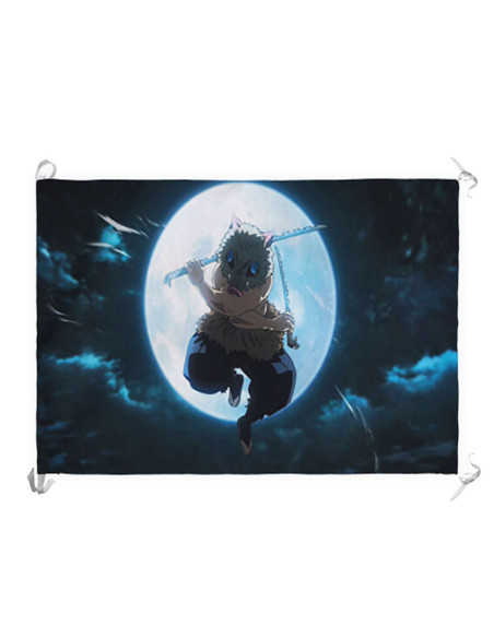 Banner-Flag Demon Slayer di Inosuke...