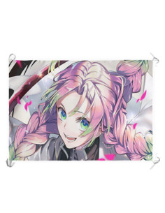 Mitsuri Kanroji Demon Banner-Bandiera (70x100 cm.)