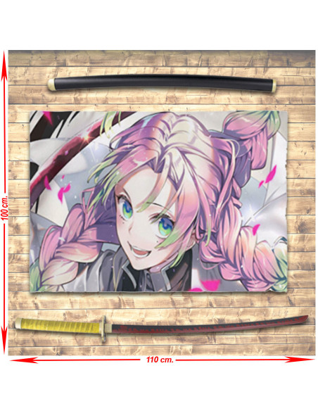 Demon Slayer Mitsuri Kanroji Banner +...