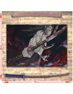 Banner di Tsugikuni Michikatsu Ammazza Demoni + pacchetto katana