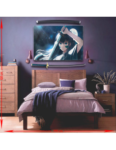 Demon Slayer Tokitou Muichirou Stendardo + Pacchetto Katana 2