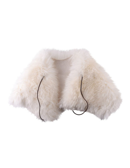 Spalla vichinga in pelle di agnello,...