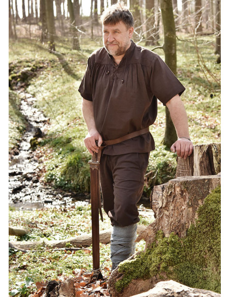 Camicia estiva medievale a maniche...