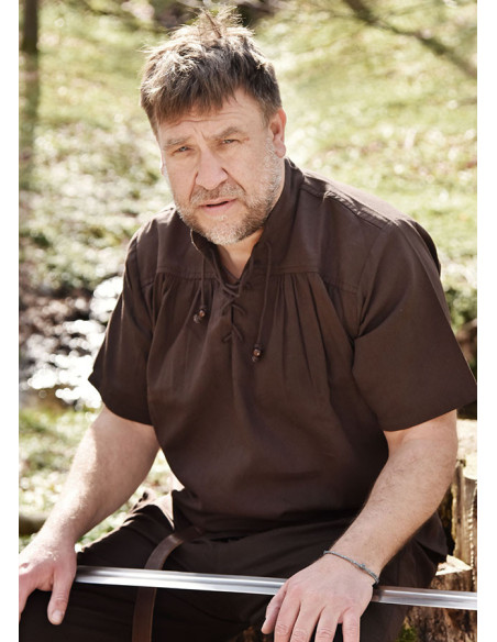 Camicia estiva medievale a maniche...