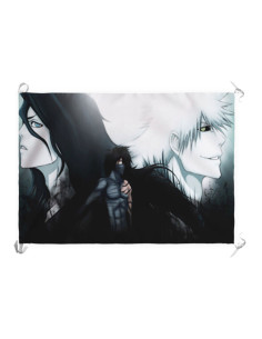 Bleach Tensa Zangetsu Hollow Ichigo Stendardo-Bandiera...