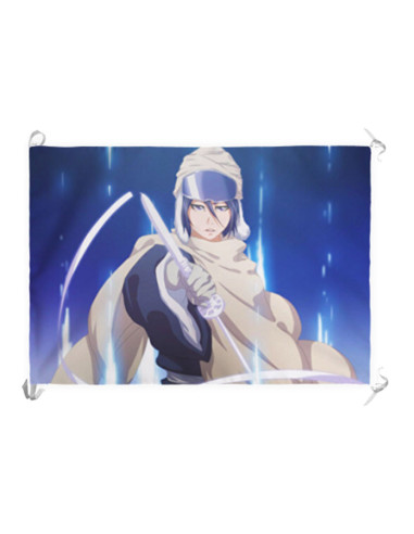 Banner-Bandiera Kuchiki Rukia di Bleach (70x100 cm.)
 Materiale-Raso