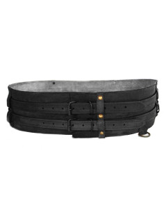 Robusta cintura tipo Viking modello Sif, nera
