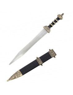 Spada da bambino di Giulio Cesare con fodero nero, I...
