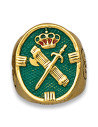 Anello in acciaio della Guardia Civile spagnola