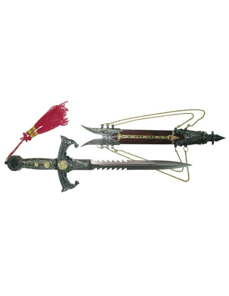 pugnale templare con fodero