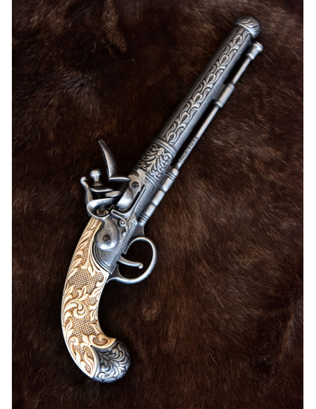 Pistola belga, Liegi, selce, fine...