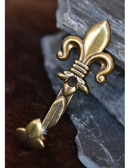 Staffa da parete Fleur de Lys, coppia