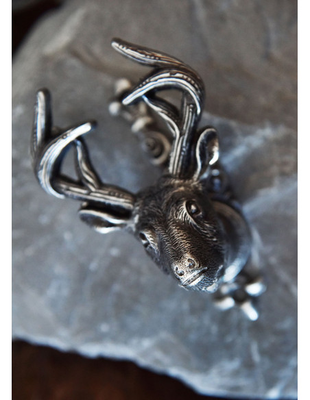 Staffa da parete cervo per spada o...