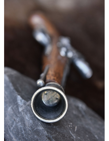 Pistola pirata a pietra focaia, tipo...