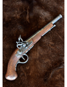 Pistola inglese a pietra focaia, London S. XVIII 2