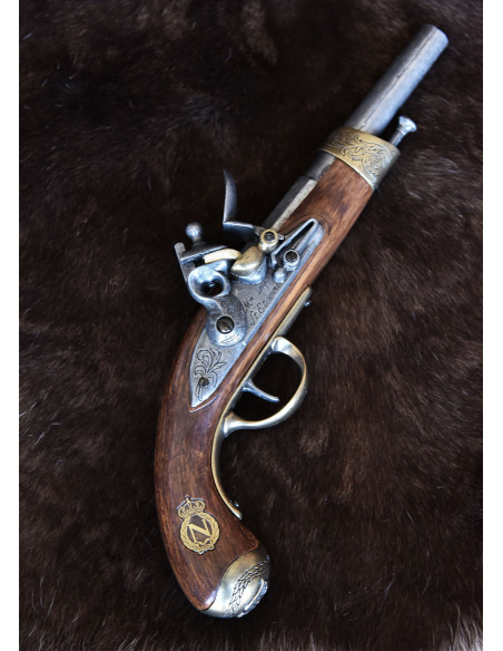 Pistola francese Napoleon Flintlock