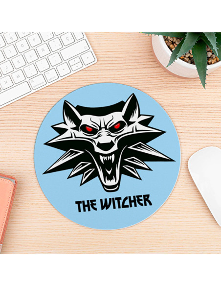 Tappetino per mouse rotondo The Witcher