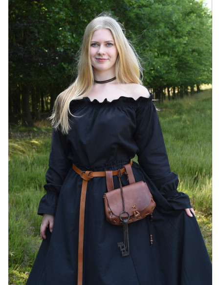 Gonna lunga medievale dal taglio...