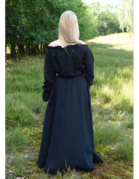 Gonna lunga medievale dal taglio...