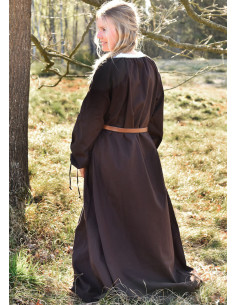 Abito medievale Ana, marrone 2