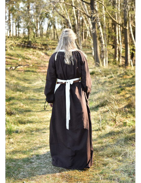 Abito medievale Ana, marrone