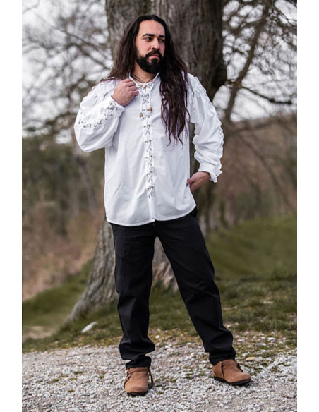 Camicia medievale con lacci modello...