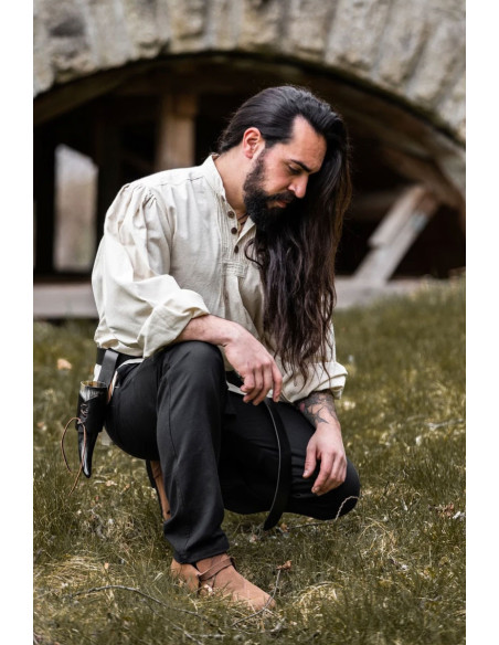 Camicia medievale ampia Oswald,...