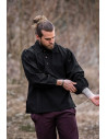 Camicia medievale modello Ferdinando, colore nero
